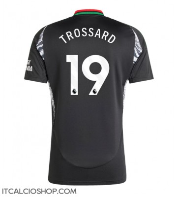 Arsenal Leandro Trossard #19 Seconda Maglia 2024-25 Manica Corta